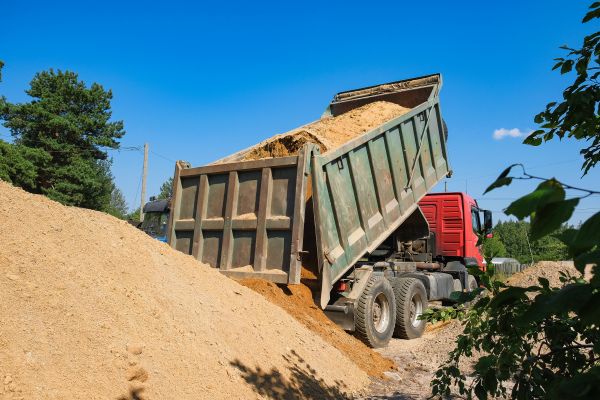 Sand Hauling in Warwick