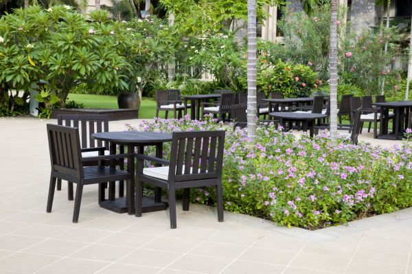 Courtyard Landscaping in Warwick