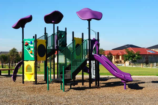 Playground Mulch Removal in Warwick