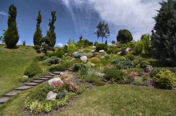 Steep Terrain Landscaping in Warwick