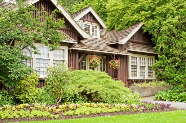 Log Home Landscaping in Warwick